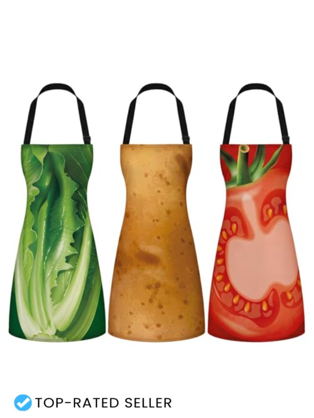 3 Pc Halloween Couple Costume Aprons Polyester One Size Unisex